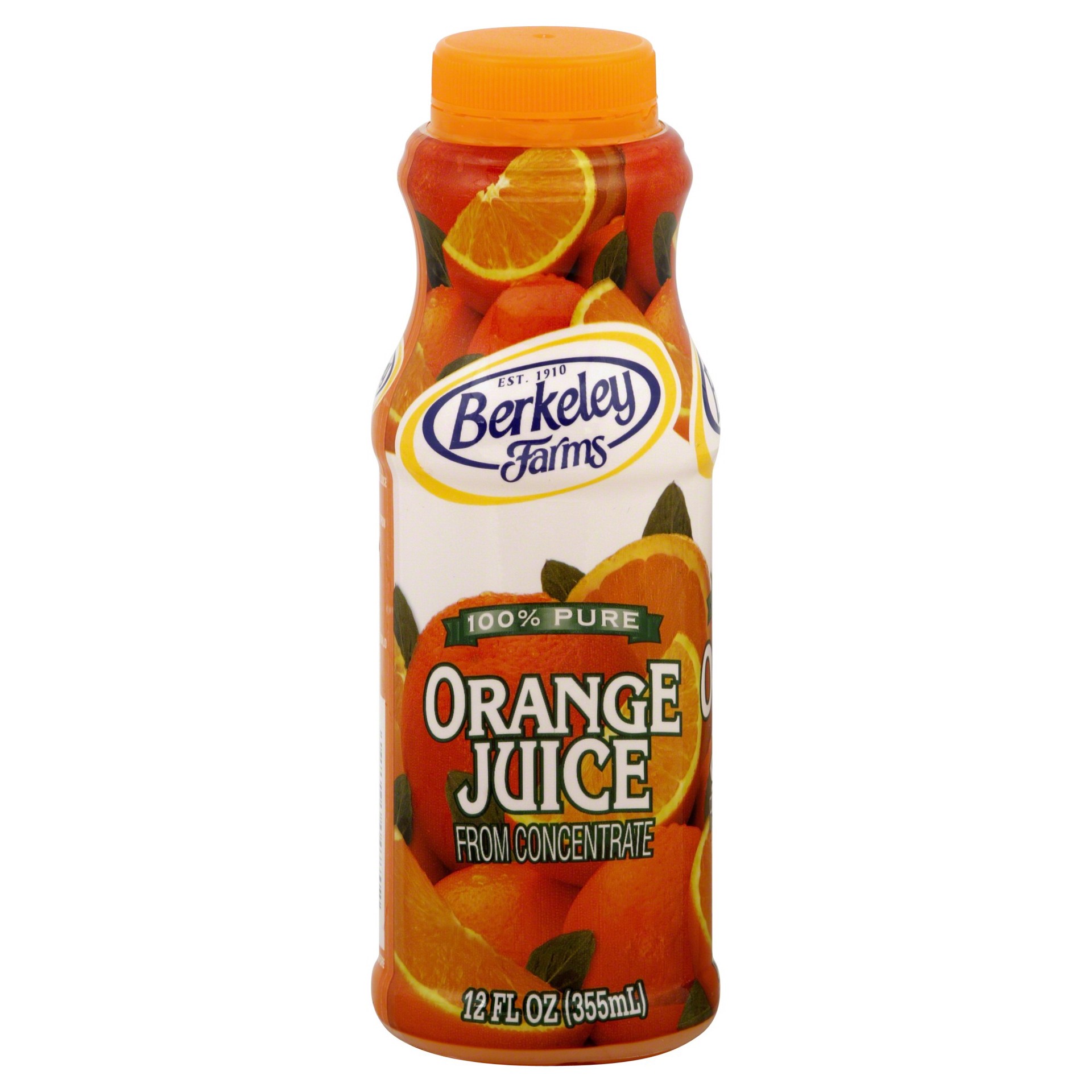 Berkeley Farms 100 Pure Orange Juice 12 fl oz Shipt