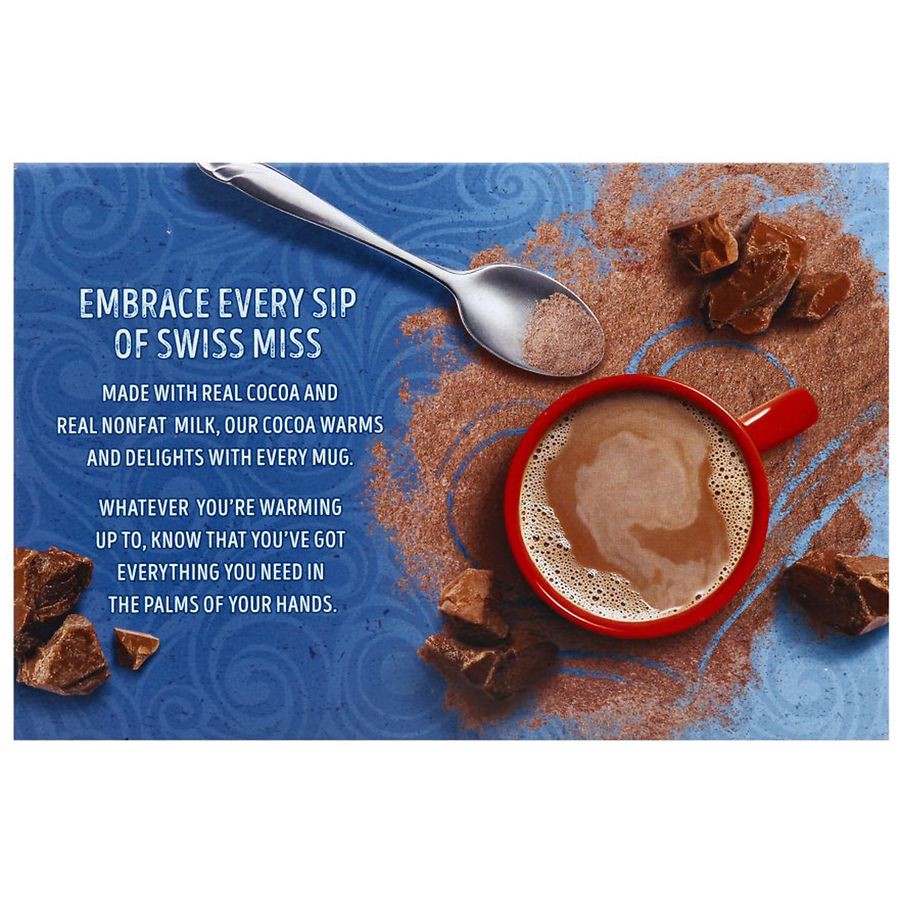 slide 3 of 4, Swiss Miss Milk Chocolate Flavored Hot Cocoa Mix, Hot Cocoa Mix Packets - 8 ct, 8 ct