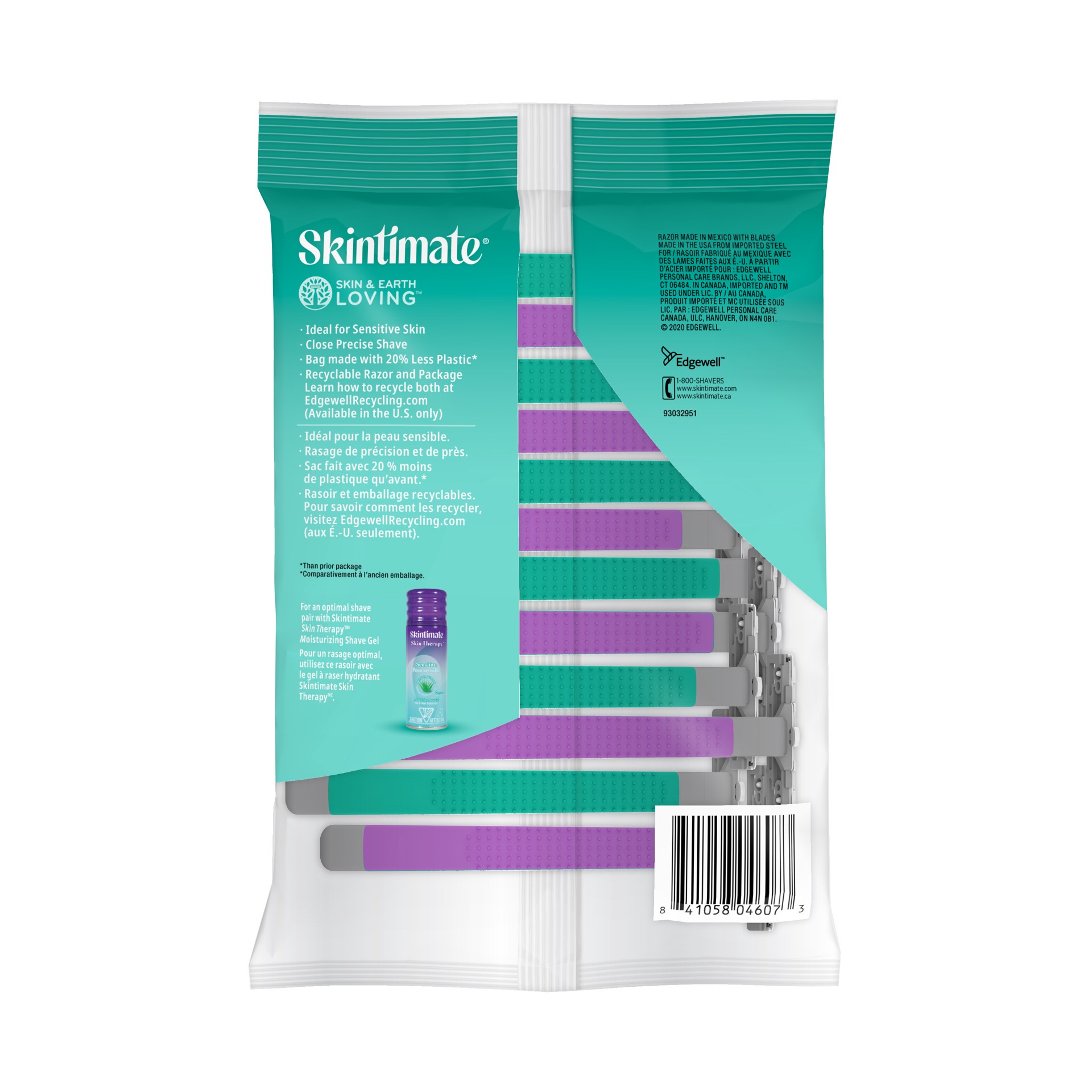 slide 7 of 7, Skintimate Twin Blade Women's Disposable Razors, 12 ct, 12 ct