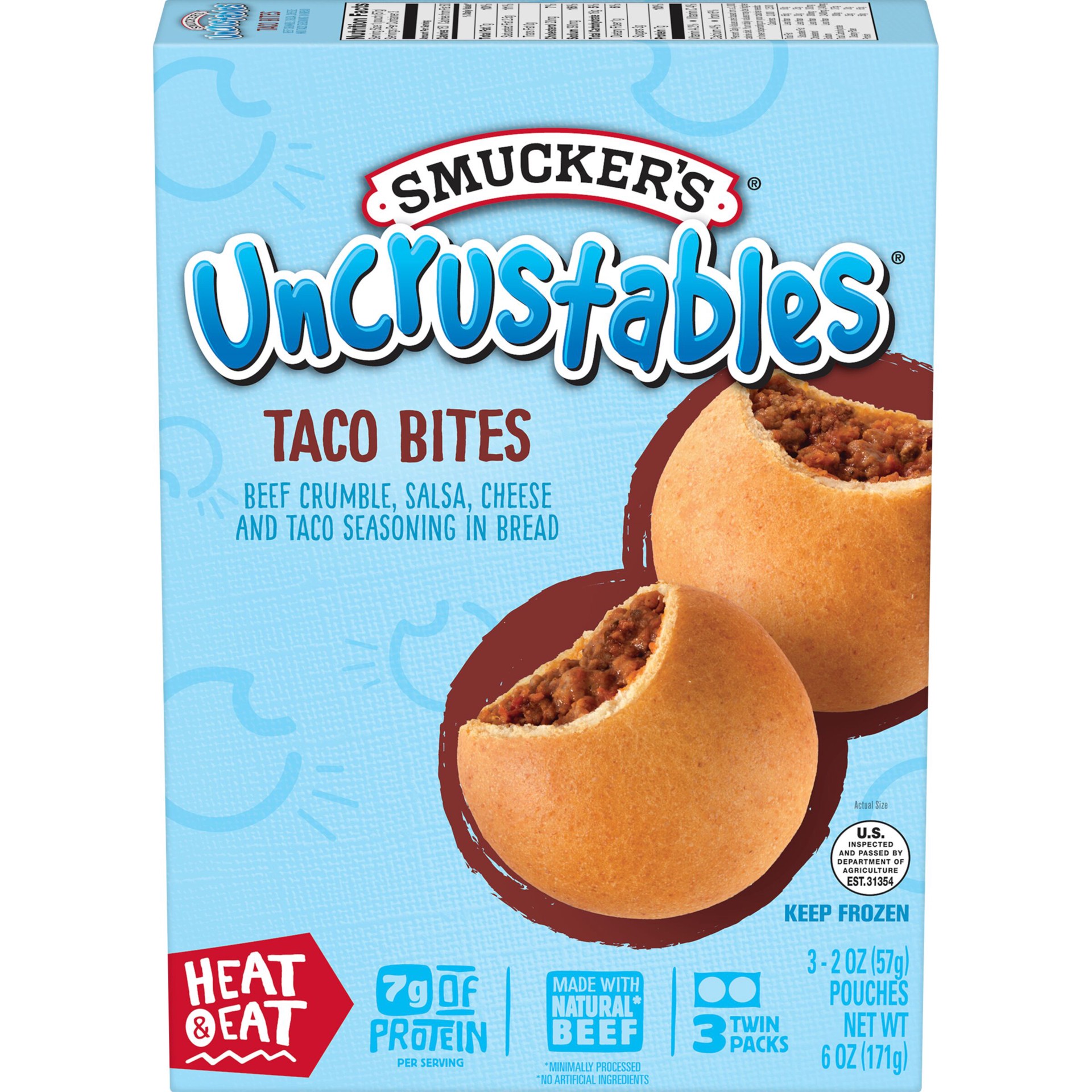 slide 7 of 8, Smucker's Uncrustables, 3 ct; 6 oz