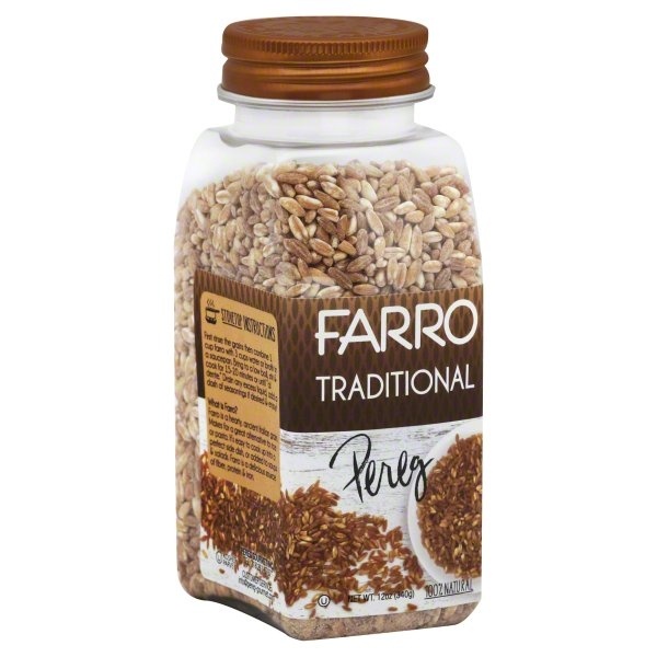 slide 1 of 1, Pereg Farro Traditional, 12 oz