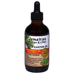 Jamaican Mango & Lime Black Castor Oil + Peppermint Oil 4 fl oz