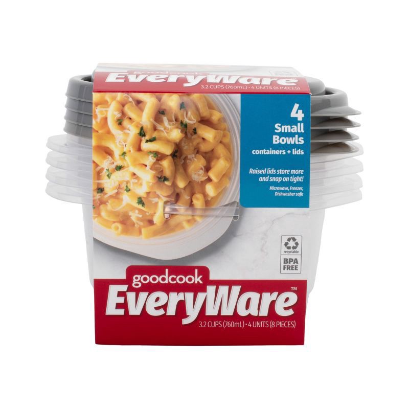 slide 6 of 6, Good Cook Goodcook Everyware Small Bowl Container Set, 4 ct