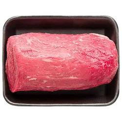 USDA Choice Beef Eye of Round Roast Service Case - 3.00 Lb