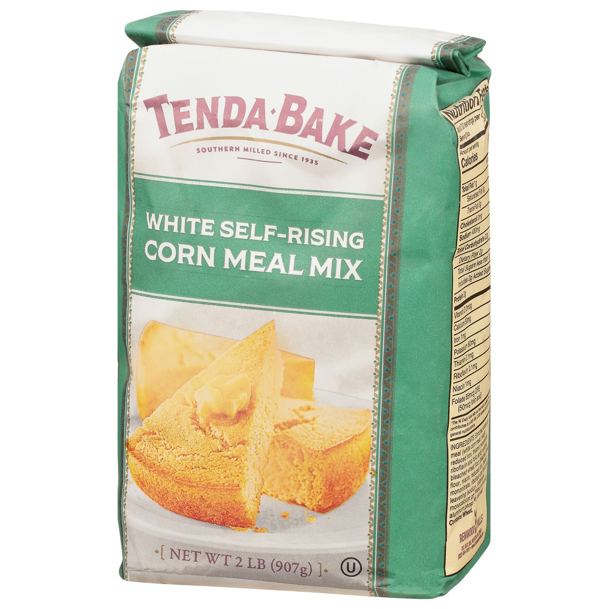 slide 3 of 9, Tenda-Bake White Self-Rising Corn Meal Mix 2 lb Bag, 2 lb