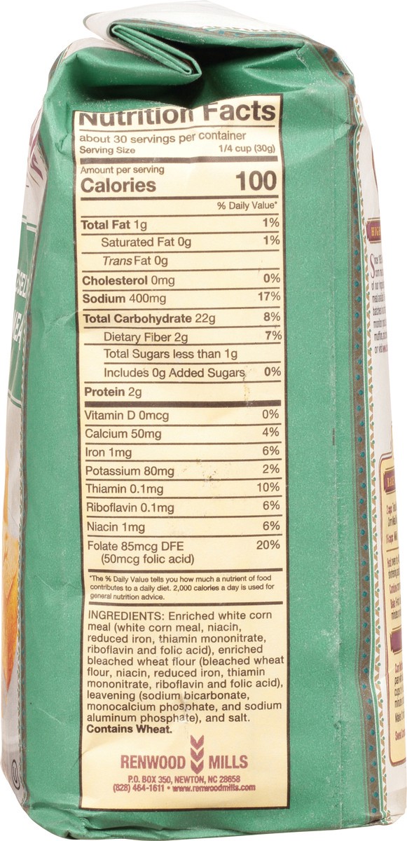slide 8 of 9, Tenda-Bake White Self-Rising Corn Meal Mix 2 lb Bag, 2 lb