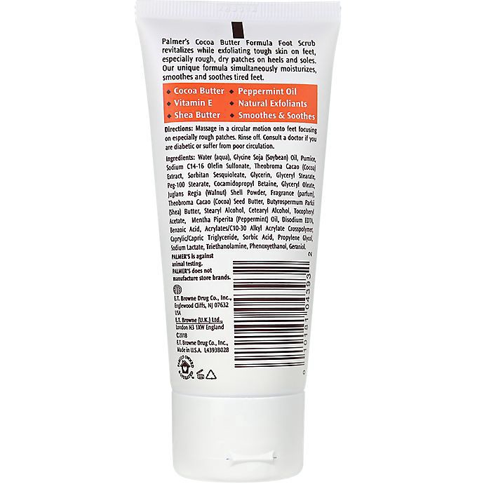 slide 2 of 2, Palmer's Cocoa Butter Formula Foot Magic Scrub, 2.1 oz., 2.1 oz