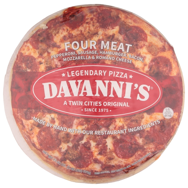 slide 1 of 1, Davanni's Tavern Pizza-4 Meat, 25.92 oz