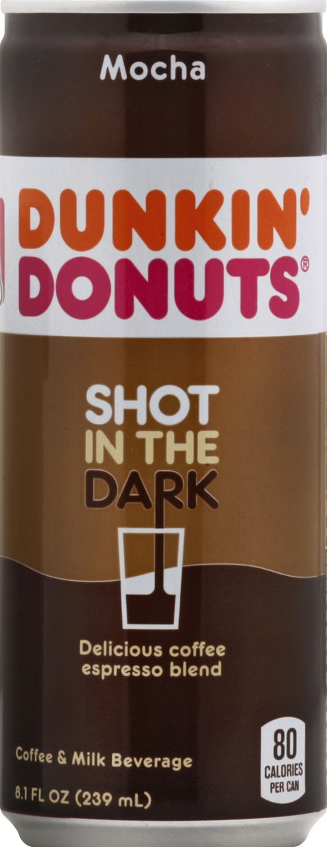 slide 2 of 4, Dunkin' Mocha Shot In The Dark - 8.4 fl oz, 8.4 fl oz