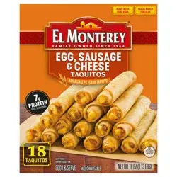 El Monterey Taquitos, Egg, Sausage & Cheese