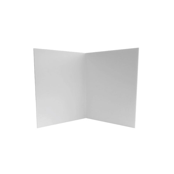 slide 3 of 5, Royal Brites Book-Fold Foam Board, 12'' X 18'', White, 12 in