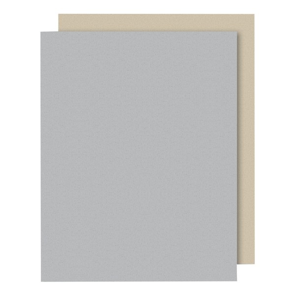 slide 1 of 1, Royal Paper Royal Brites 2 Cool Foam Board, Sand & Gray, 20 in x 30 in