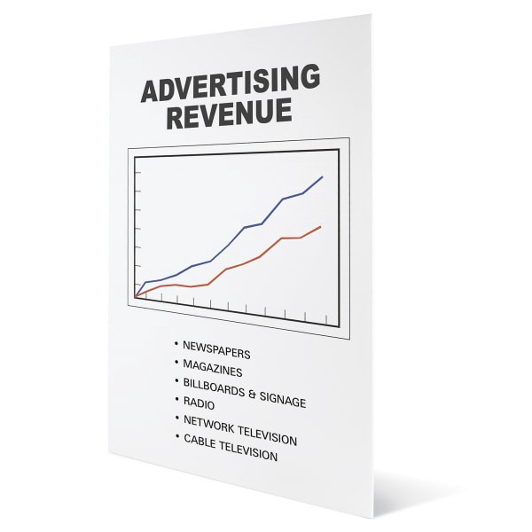 slide 2 of 3, Office Depot Brand Foam Board with Grid, White, 2 ct