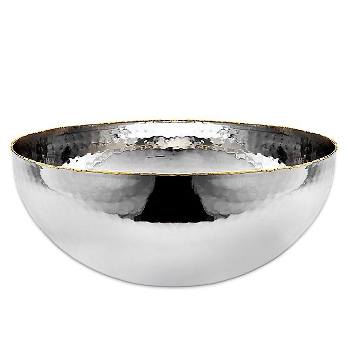 slide 1 of 1, Godinger Artisan Loft Hammered Large Bowl, 1 ct