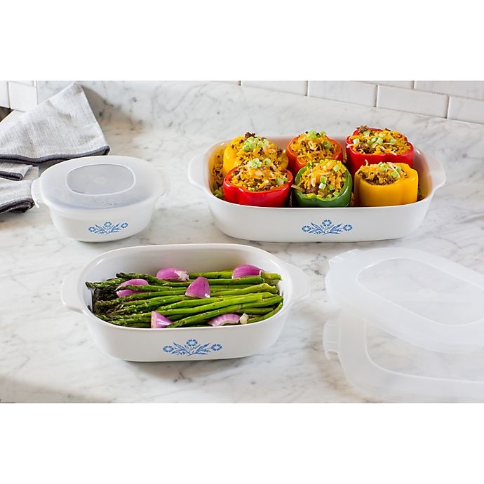 slide 3 of 5, CorningWare 60th Anniversary Baking Dish Set, 6 ct