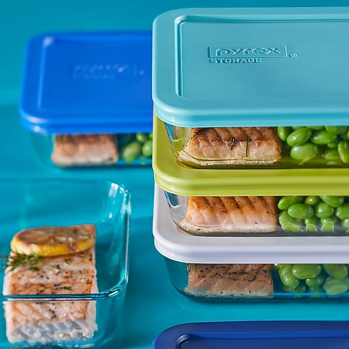 slide 7 of 7, Pyrex Glass Meal Prep Storage Set, 10 ct