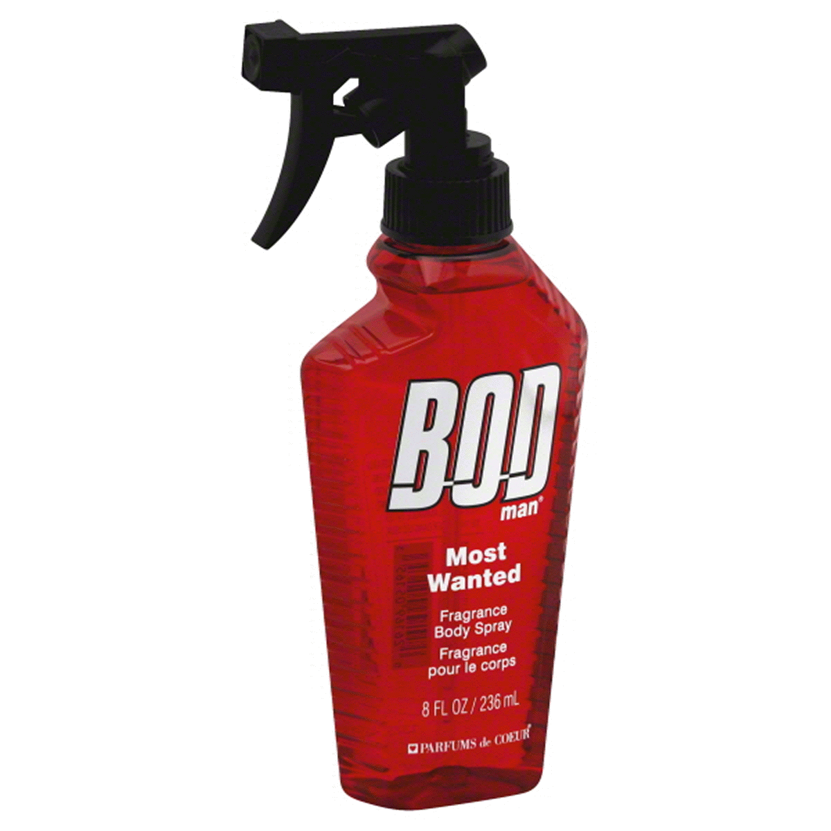 slide 1 of 1, BOD Man Most Wanted Body Spray, 8 oz