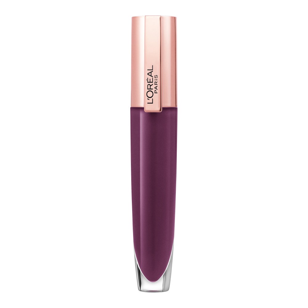 slide 3 of 5, L'Oréal L'Oreal Paris Glow Paradise Lip Balm-in-Gloss with Pomegranate Extract, Fete de Fleurs, 0.23 fl oz