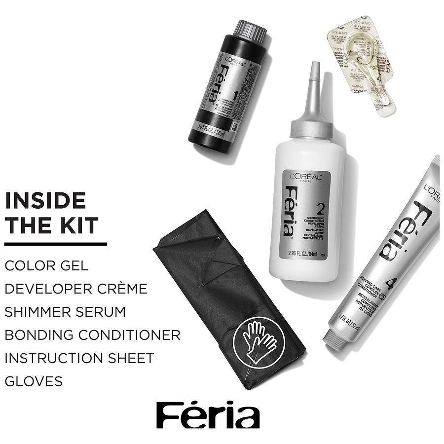 slide 5 of 5, L'Oréal High Intensity Multi-Faceted Shimmering Permanent Hair Color, 3X Highlights, 1 ct