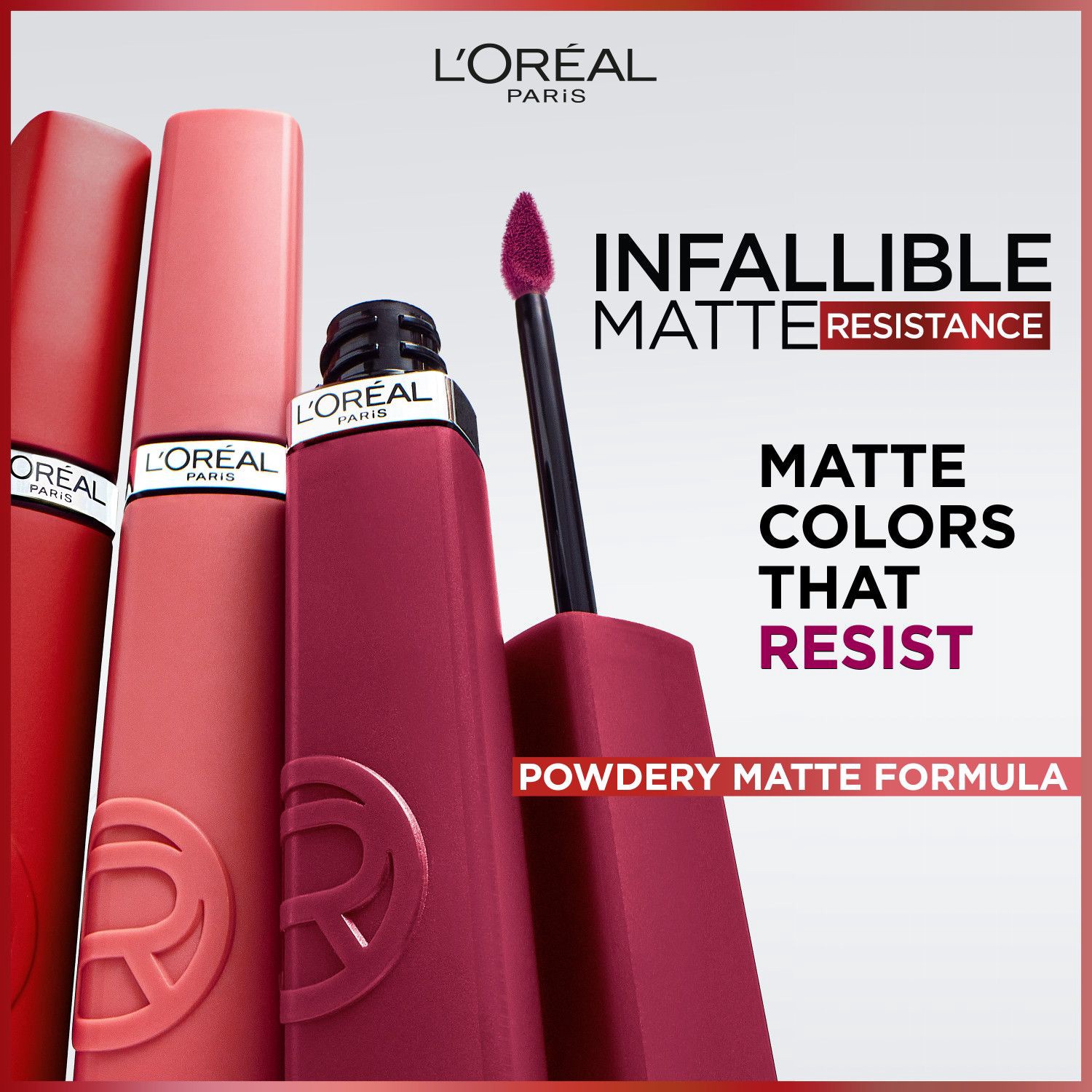 slide 4 of 7, L'Oreal Paris Infallible Matte, Rosã© Heat, 1 ct