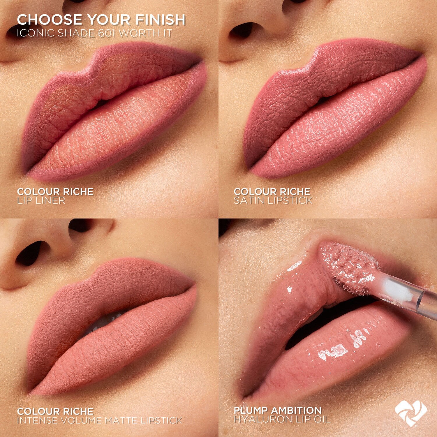 slide 8 of 13, L'Oréal 601 Worth It Plump Ambition Hyaluron Lip Oil 0.16 fl oz, 0.16 fl oz