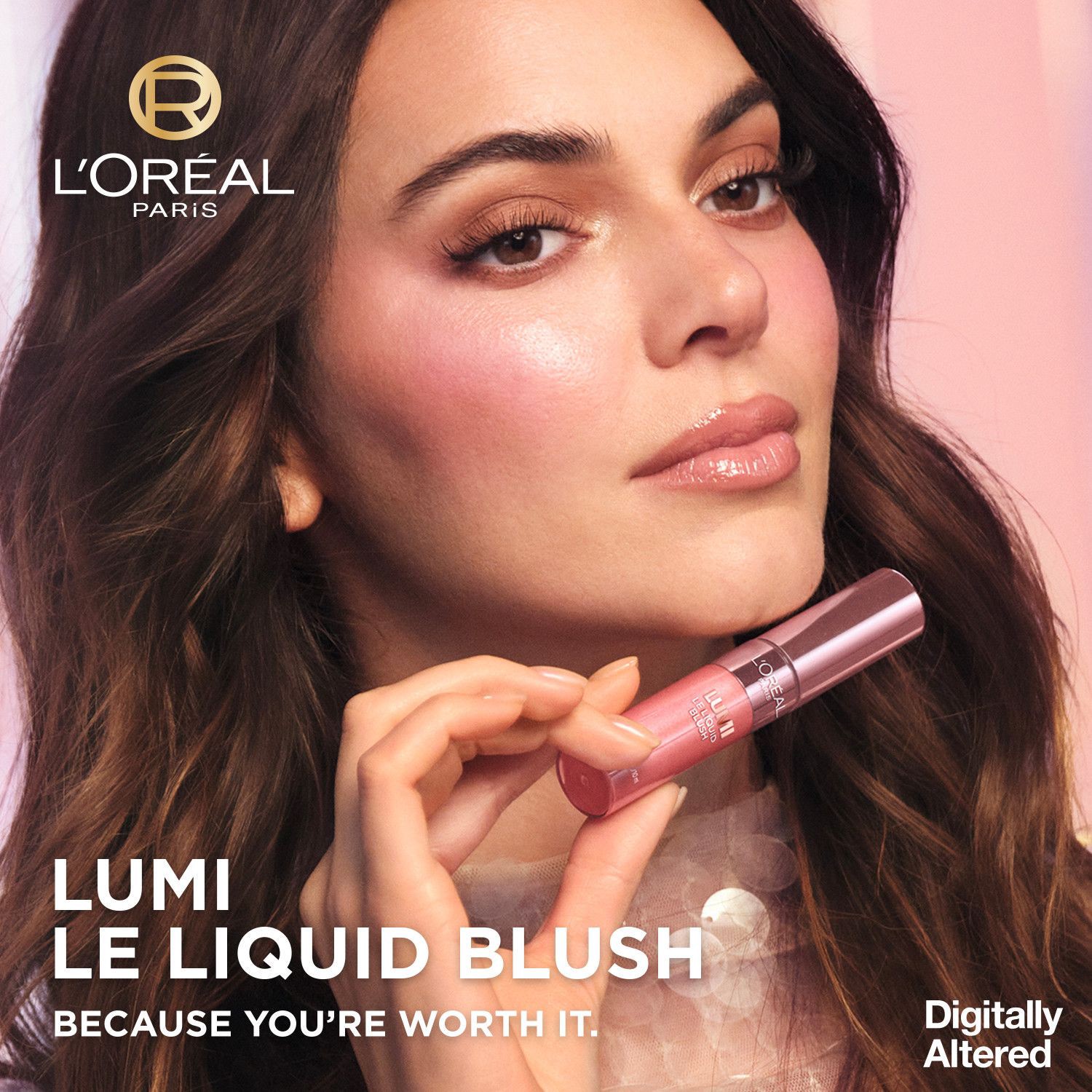 slide 7 of 8, L'Oreal Paris Lumi Le Liquid Blush, Dewy Worth It, 0.33 oz