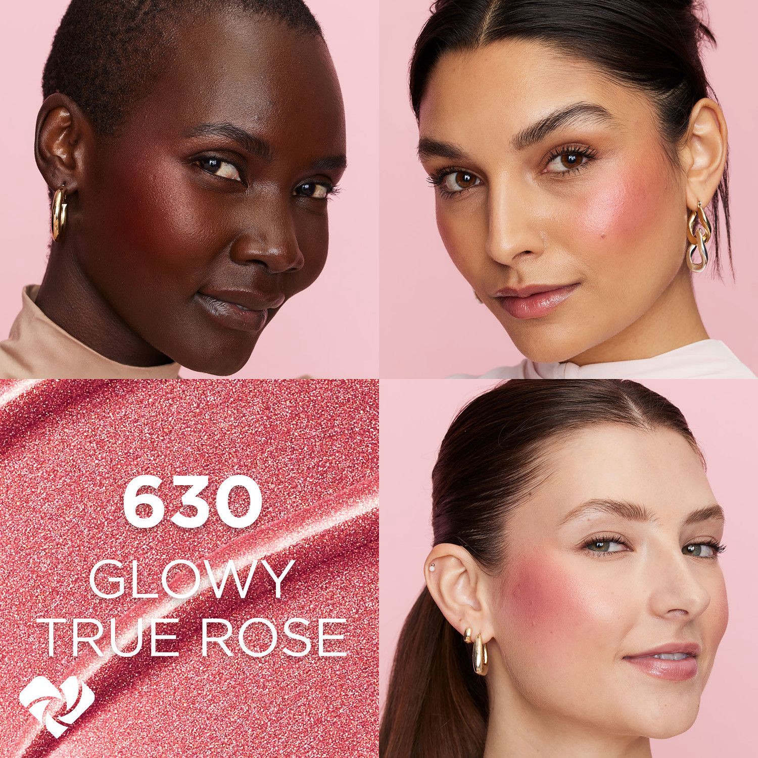 slide 7 of 8, L'Oreal Paris Lumi Le Liquid Blush, Glowy True Rose, 0.33 oz