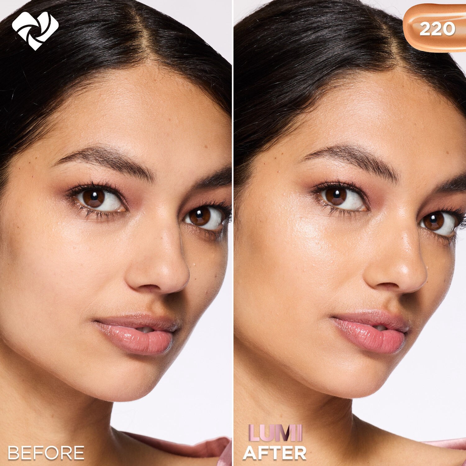 slide 3 of 12, LOREAL L'Oreal Paris Lumi Skin Glow Tint, Medium W220, 0.85 oz