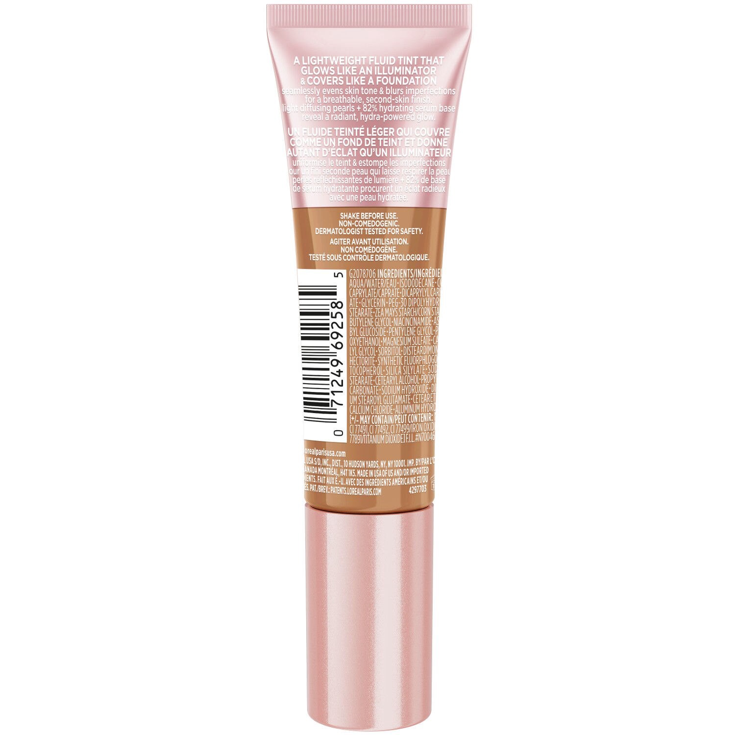 slide 7 of 12, LOREAL L'Oreal Paris Lumi Skin Glow Tint, Medium N230, 0.85 oz