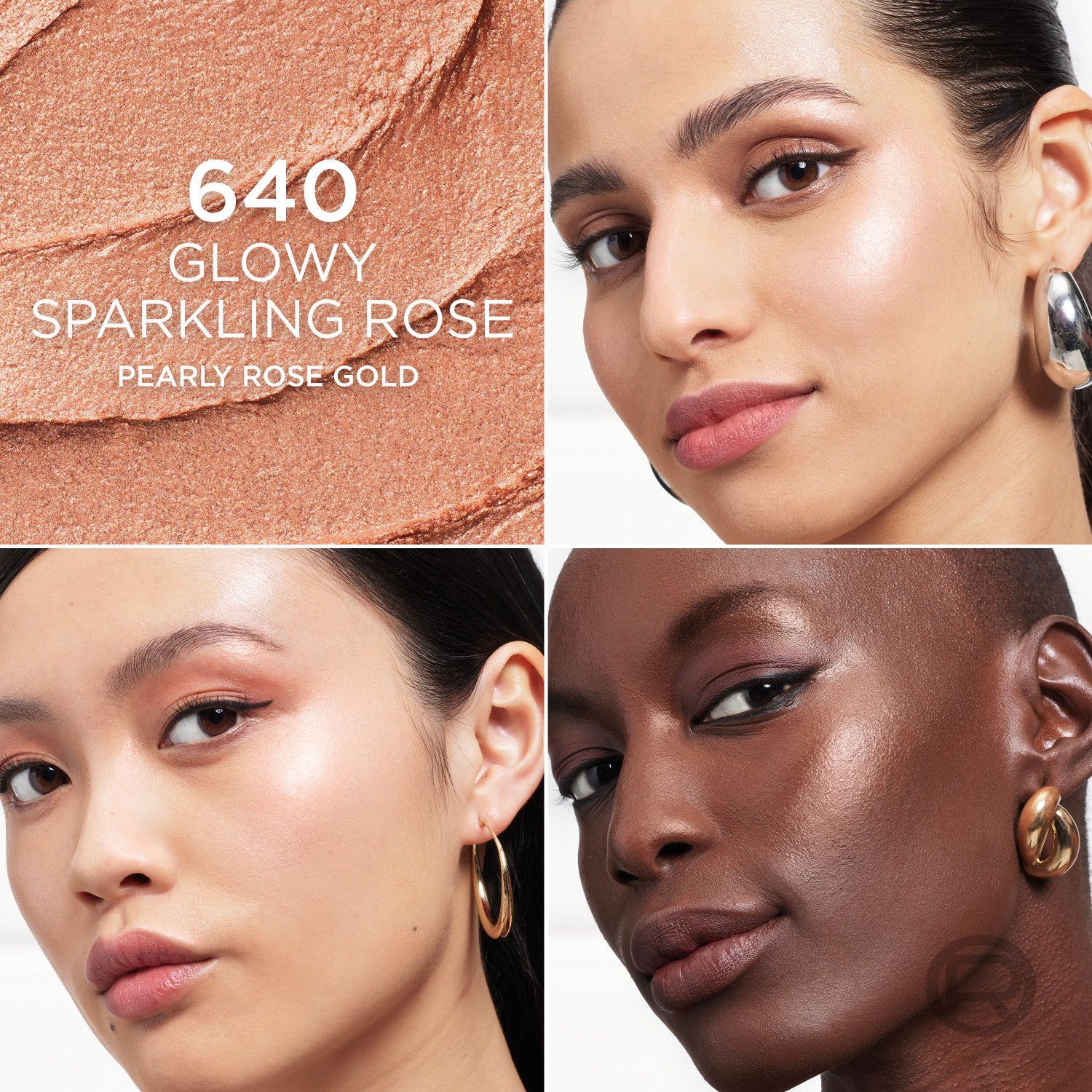 slide 11 of 13, LOREAL Lumi Highlighter Stick: Glowy Sparkling Rose 640, 0.25 oz