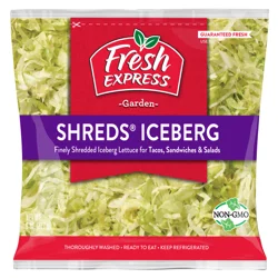 Freshexpre Fresh Express Shreds Iceberg Lettuce