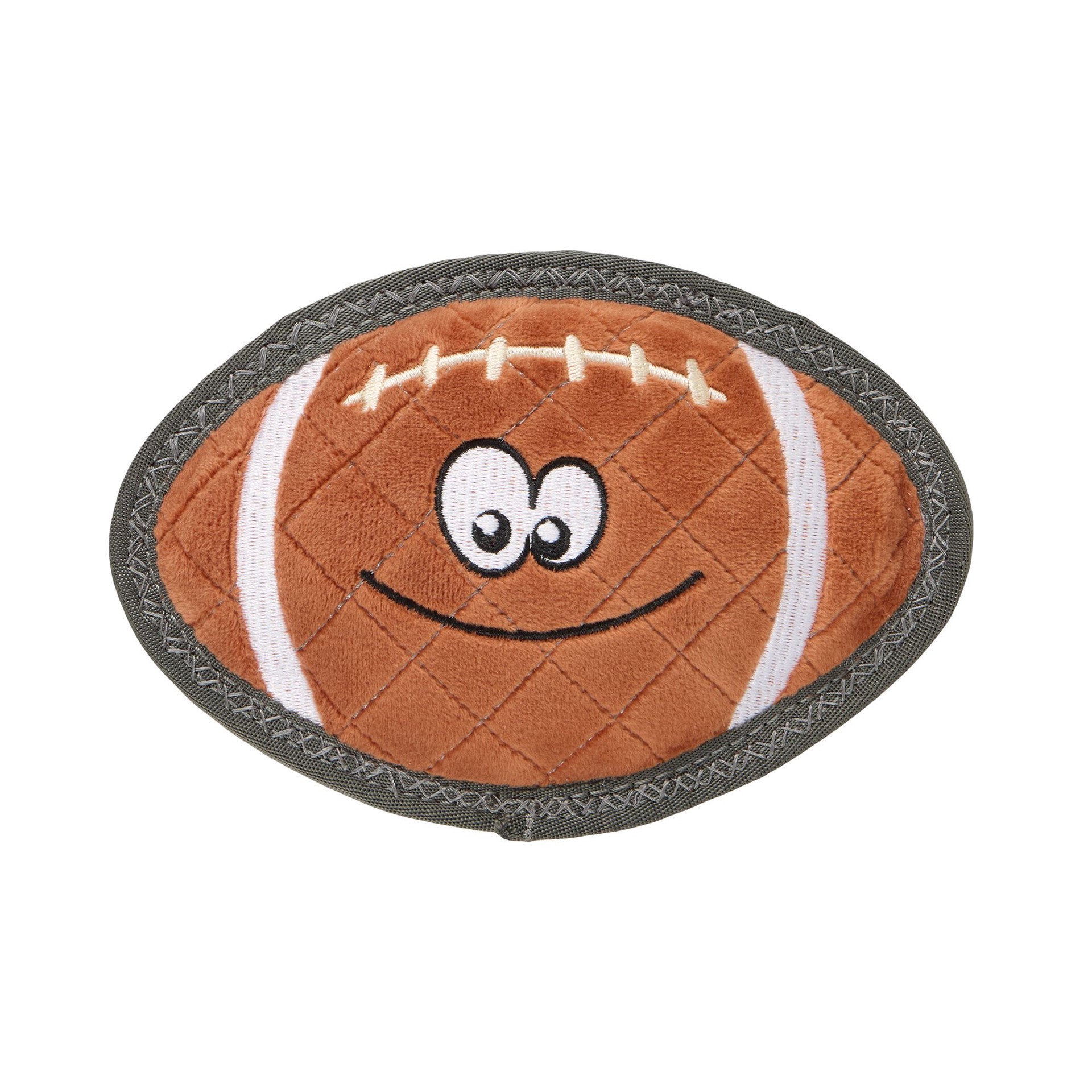 slide 1 of 1, Joyhound® Rip Roarin' Tough® Football Dog Toy, SM