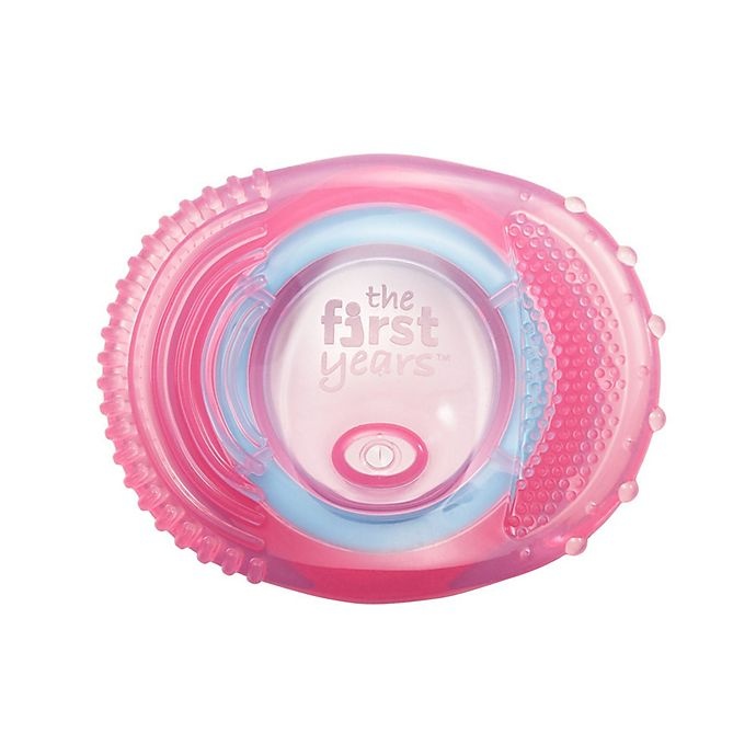 slide 3 of 7, The First Years Teething Spout Trainer Cup - Pink, 7 oz