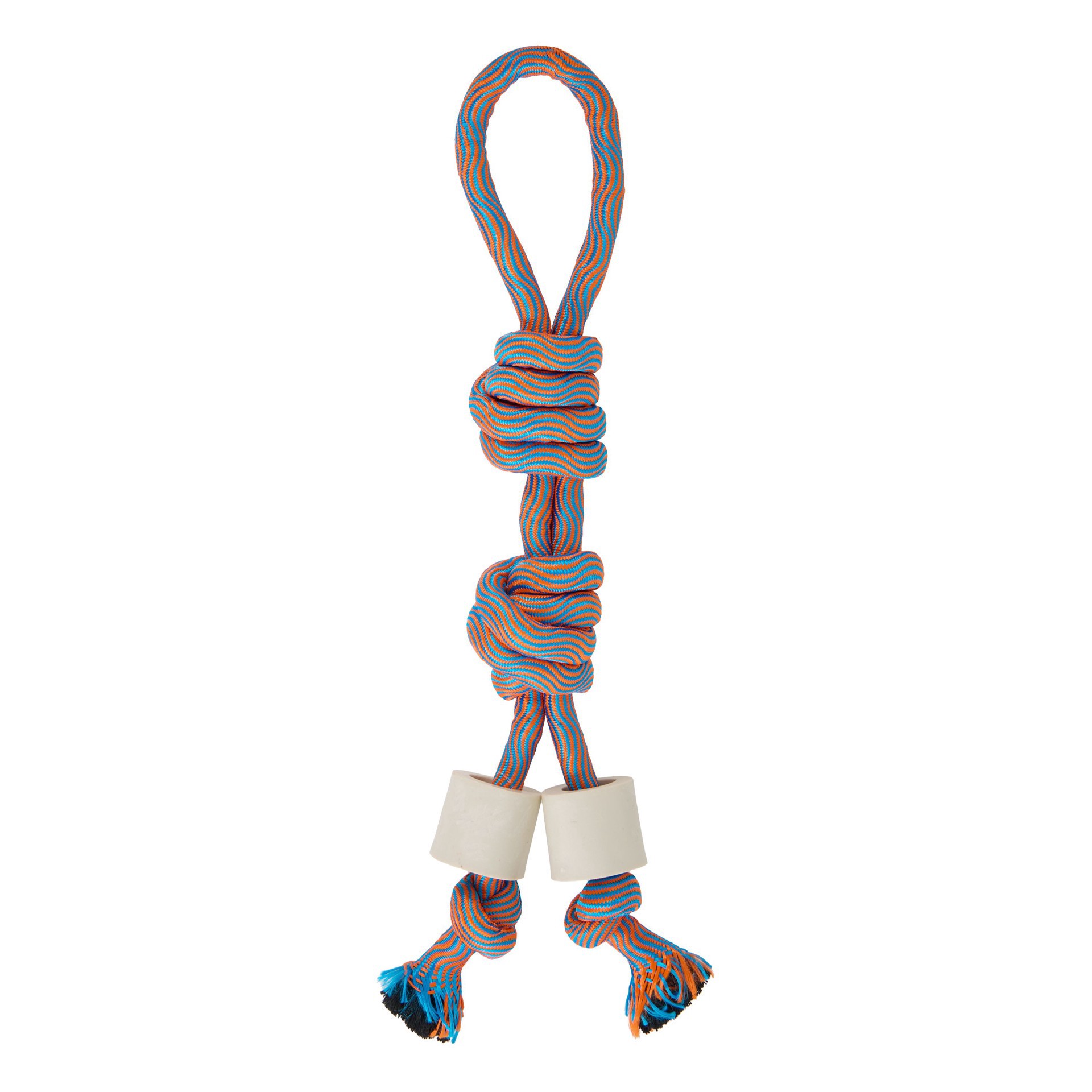 slide 1 of 1, Joyhound Two Bone Tug Rope Dog Toy, large/x large