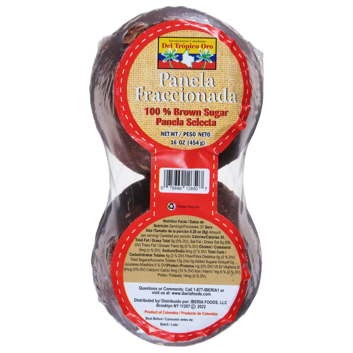 slide 6 of 13, Del Tropico Oro 100% Brown Sugar 16 oz, 16 oz