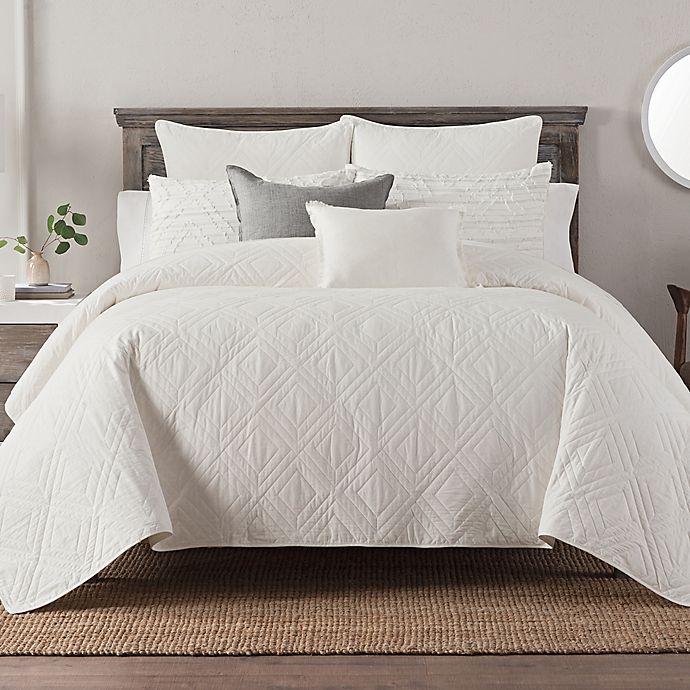 slide 2 of 2, Bridge Street Coopers Beach King Coverlet - White, 1 ct