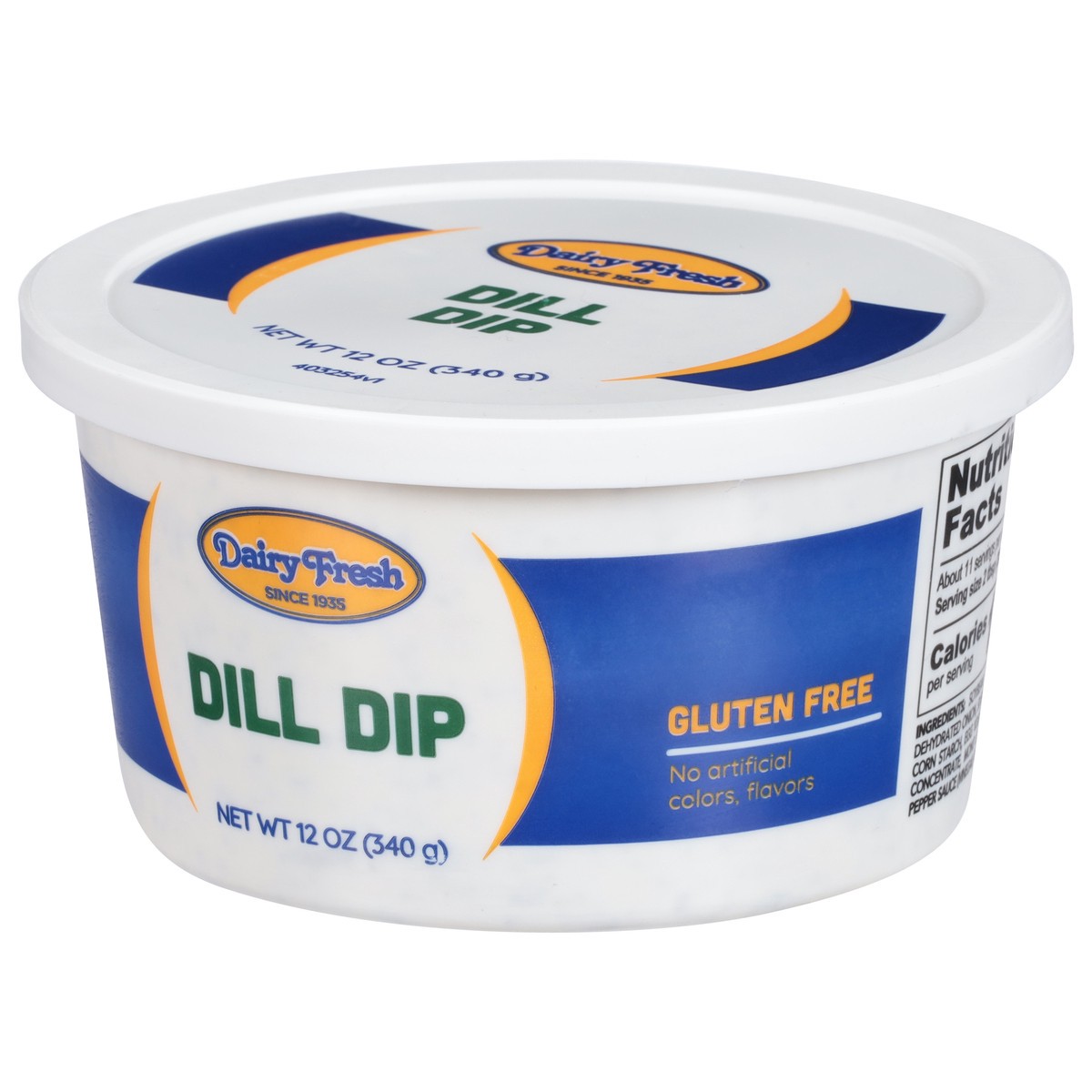 slide 7 of 9, Dairy Fresh Dill Dip 12 oz, 12 oz