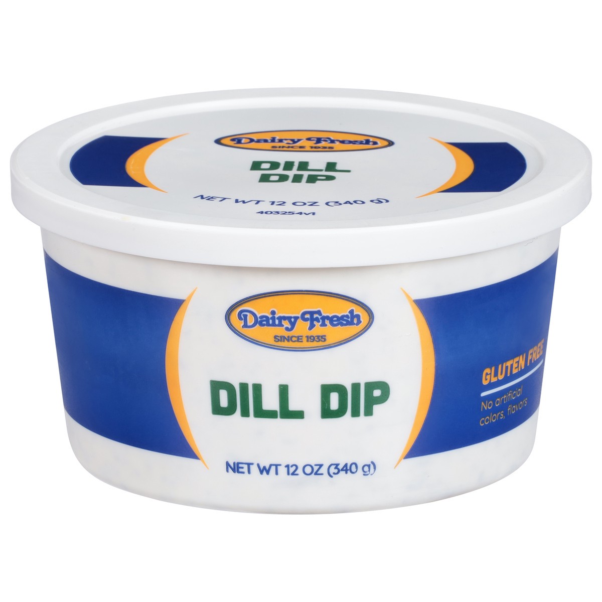 slide 1 of 9, Dairy Fresh Dill Dip 12 oz, 12 oz