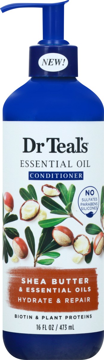 slide 1 of 12, Dr. Teal's Shea Butter Hydrate & Repair Conditioner 16 oz, 16 oz
