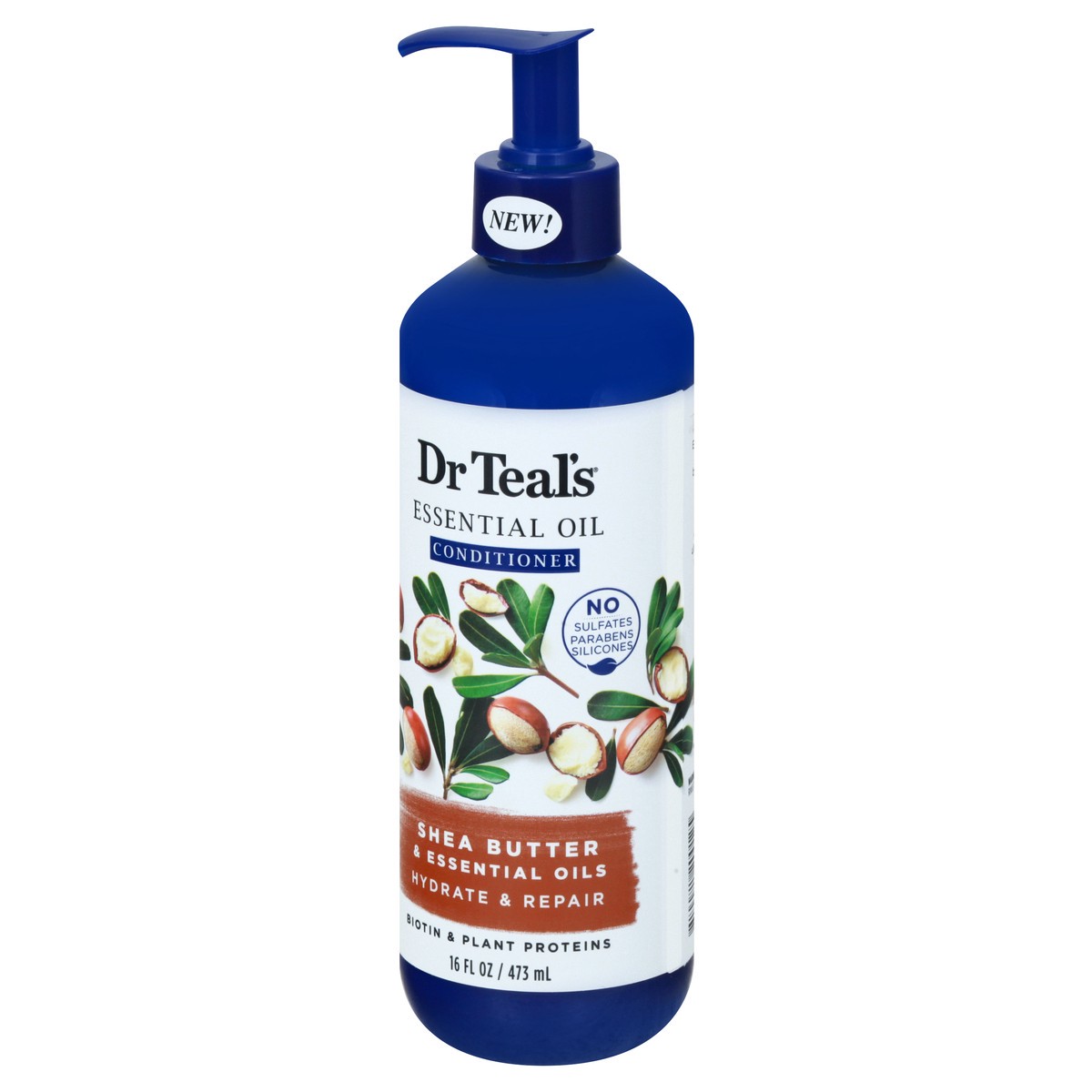 slide 10 of 12, Dr. Teal's Shea Butter Hydrate & Repair Conditioner 16 oz, 16 oz