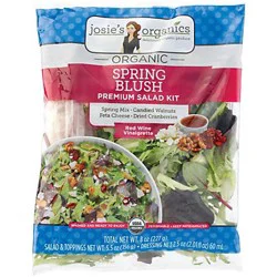 Josie's Organics Spring Blush Premium Salad Kit