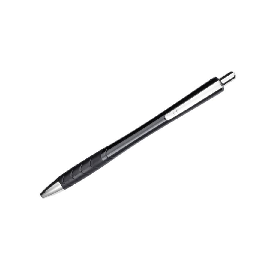 slide 2 of 5, Paper Mate Inkjoy 700Rt Retractable Ballpoint Pens, Medium Point, 1.0 mm, Black Barrels, Black Ink, 4 ct