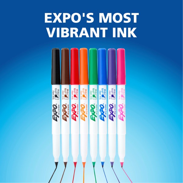 slide 7 of 7, Expo Markers Ultra Fine Starter Set, 7 ct