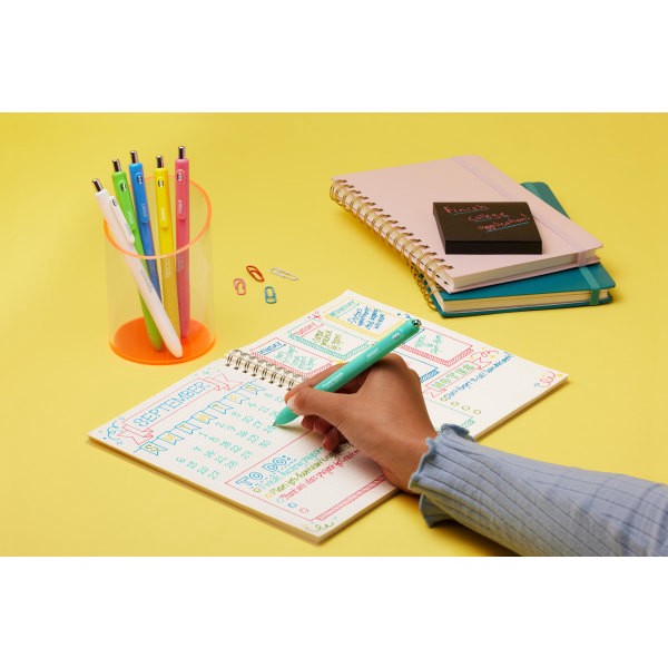 slide 5 of 8, Paper Mate Inkjoy Bright Gel Pens, 0.7mm, Medium Point, Assorted 3 Pack, 3 ct