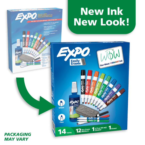 slide 8 of 8, Expo Low-Odor Dry-Erase Kit, Assorted Colors, 1 ct