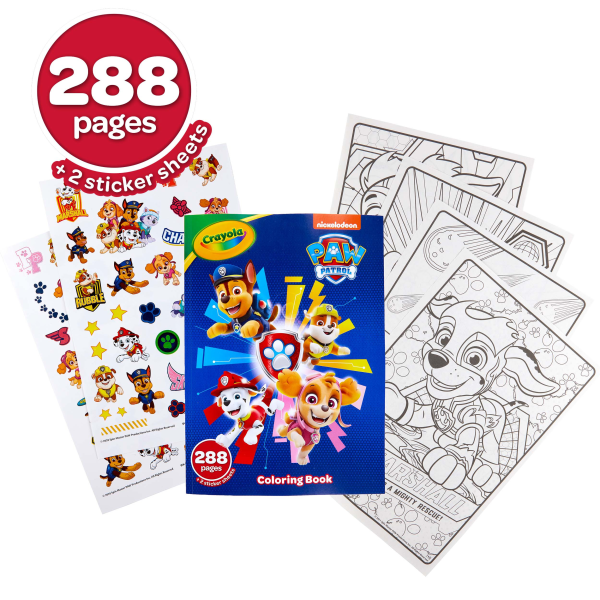 slide 15 of 16, Crayola Nickelodeon Paw Patrol Coloring Book, 1 ct