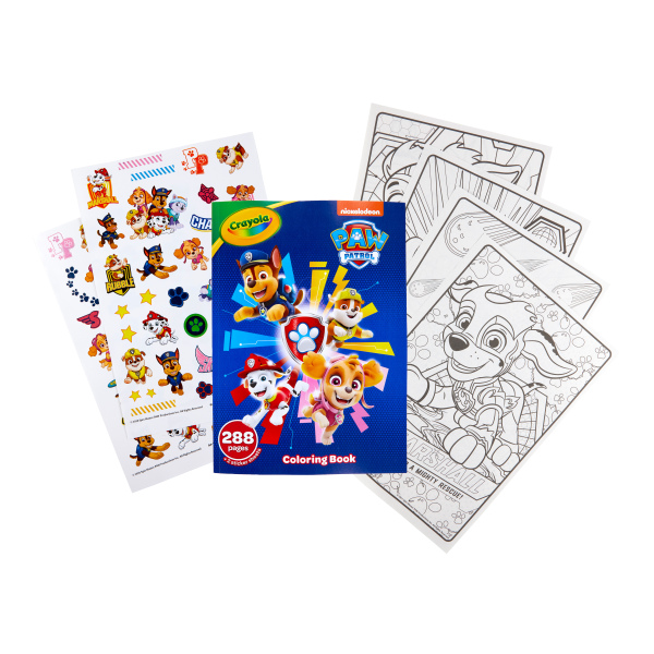 slide 9 of 16, Crayola Nickelodeon Paw Patrol Coloring Book, 1 ct