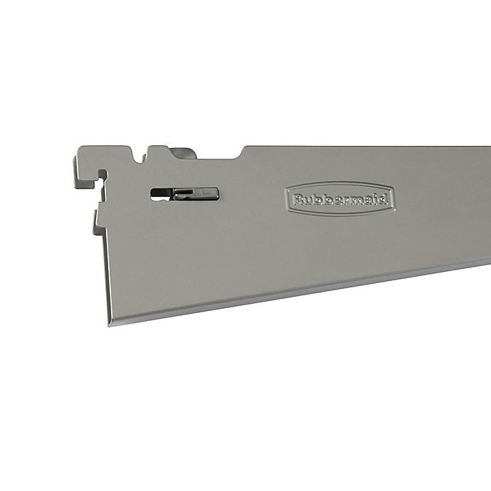 slide 3 of 4, Rubbermaid FastTrack Garage D-Shelf Bracket with Clips, 16 in