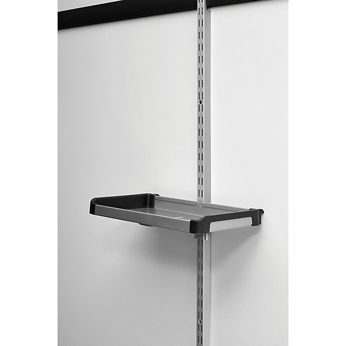 slide 4 of 5, Rubbermaid FastTrack Rail Small Metal Shelf, 1 ct