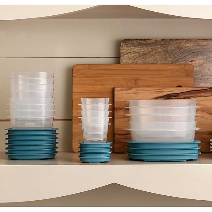 slide 4 of 5, Rubbermaid Flex & Seal Food Storage Set with Easy Find Lids, 26 ct